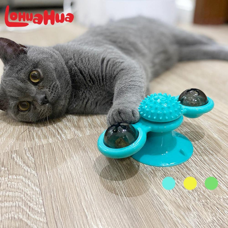 Funny Massage Rotatable Cat Toys - 76thLane 